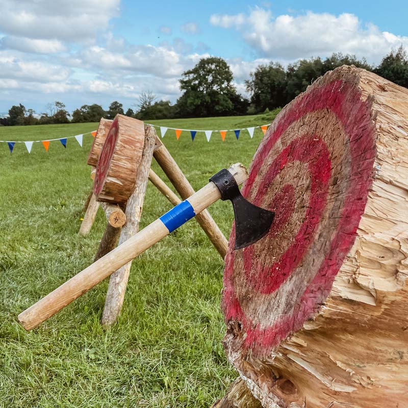 Axe throwing